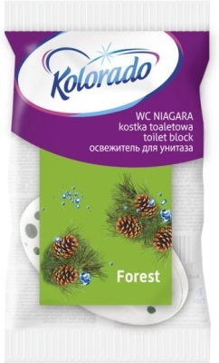 Kolorado WC Niagara toilet block in basket 35 g, PINE