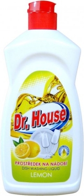 Dr. House na mytí nádobí Lemon 500 ml