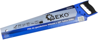 Ručná píla na pórobetón 600 mm, 32 zubov, teflónová GEKO G33121