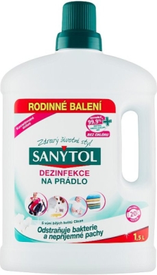 Sanytol dezinfekce na prádlo bílé květy 1,5 l