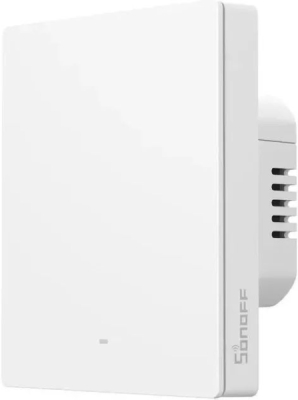 SONOFF ZBM5 SwitchMan Zigbee inteligentní nástěnný vypínač, 1-tlačítko, 80 mm (EU typ)
