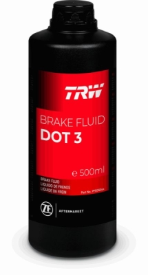 Brzdová kapalina TRW DOT 3, 500ml