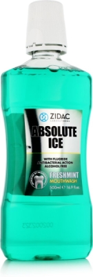 Zidac Laboratories Absolute Ice Freshmint Mouthwash (500 ml)