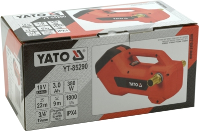 Čerpadlo na vodu a olej 380 W AKU Yato YT-85290