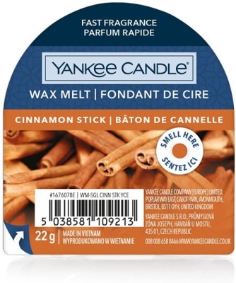 YANKEE CANDLE CINNAMON STICK VONNÝ VOSK DO AROMALAMPY NOVÝ