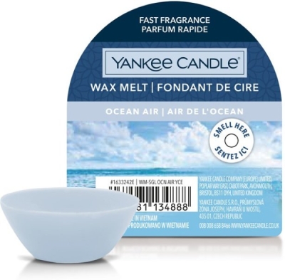 YANKEE CANDLE OCEAN AIR VONNÝ VOSK DO AROMALAMPY NOVÝ