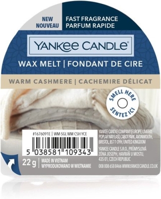 YANKEE CANDLE WARM CASHMERE VONNÝ VOSK DO AROMALAMPY NOVÝ