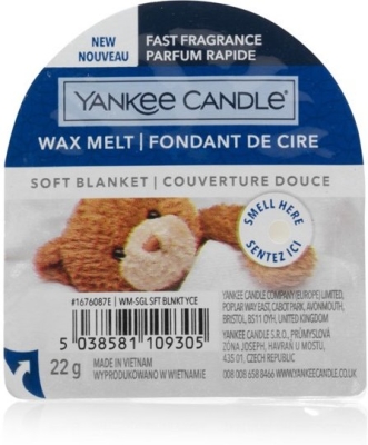 YANKEE CANDLE SOFT BLANKET VONNÝ VOSK DO AROMALAMPY NOVÝ