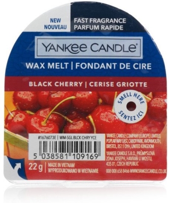 YANKEE CANDLE BLACK CHERRY VONNÝ VOSK DO AROMALAMPY NOVÝ