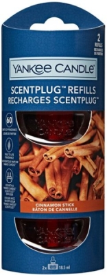 YANKEE CANDLE CINNAMON STICK NÁHRADNÍ NÁPLŇ (2KS) PRO VŮNI DO ELEKTRICKÉ ZÁSUVKY