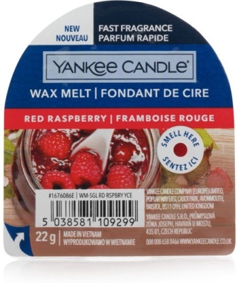 YANKEE CANDLE RED RASPBERRY VONNÝ VOSK DO AROMALAMPY NOVÝ
