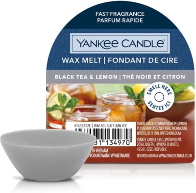 YANKEE CANDLE BLACK TEA & LEMON VONNÝ VOSK DO AROMALAMPY NOVÝ
