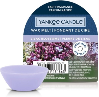 YANKEE CANDLE LILAC BLOSSOMS VONNÝ VOSK DO AROMALAMPY NOVÝ