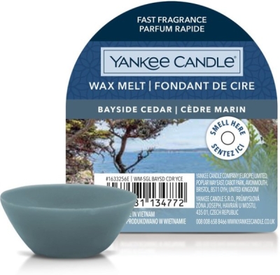 YANKEE CANDLE BAYSIDE CEDAR VONNÝ VOSK DO AROMALAMPY NOVÝ