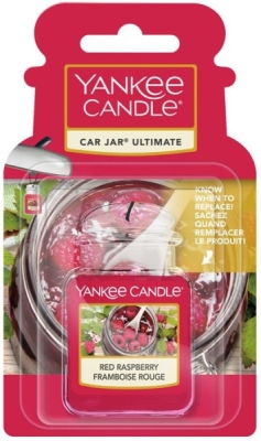 YANKEE CANDLE RED RASPBERRY VŮNĚ DO AUTA - LUXUSNÍ VISAČKA