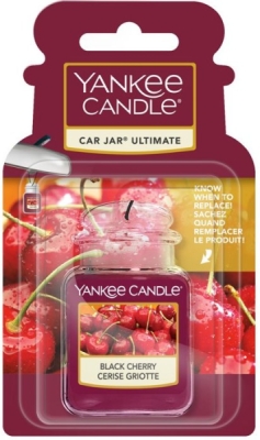 YANKEE CANDLE BLACK CHERRY VŮNĚ DO AUTA - LUXUSNÍ VISAČKA