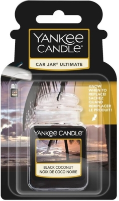 YANKEE CANDLE BLACK COCONUT VŮNĚ DO AUTA - LUXUSNÍ VISAČKA