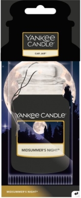 YANKEE CANDLE MIDSUMMERS NIGHT VŮNĚ DO AUTA - PAPÍROVÁ AUTO VISAČKA