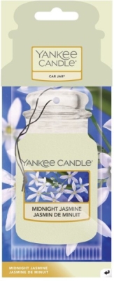 YANKEE CANDLE MIDNIGHT JASMINE VŮNĚ DO AUTA - PAPÍROVÁ AUTO VISAČKA