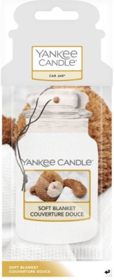 YANKEE CANDLE SOFT BLANKET VŮNĚ DO AUTA - PAPÍROVÁ AUTO VISAČKA