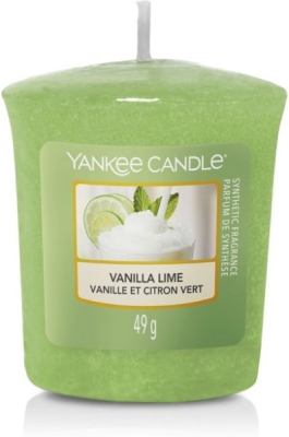 VONNÁ SVÍČKA YANKEE CANDLE VANILLA LIME VOTIVNÍ