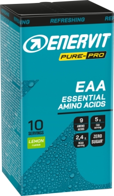 EAA esenciální aminokyseliny, box, 10x 10 g citron