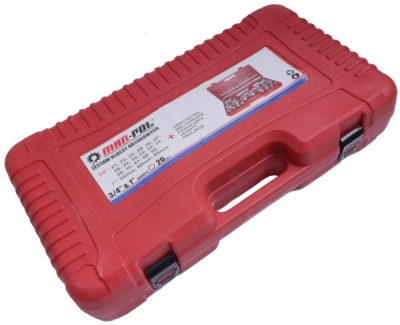 Gola sada 3/4" a 1" 26ks 21-65mm, 12-hran, MAR-POL M58251