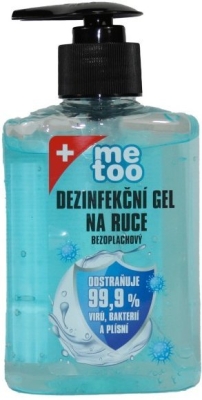 Me too DEZINFEKČNÍ gel na ruce s dávkovačem 250 ml