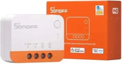 SONOFF ZBMINIL2 Extreme ZigBee Smart Spínač (Nevyžaduje Neutrální Vodič)