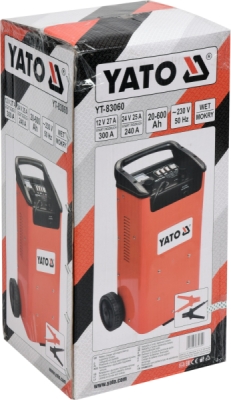 Yato Nabíjačka so štartovacou stanicou 12V-300A / 24V-240A