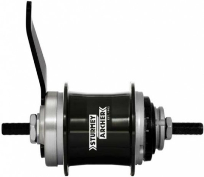 Torpedo Sturmey-Archer s1c 32d alu černý