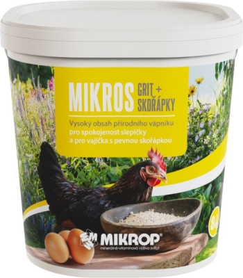 Mikros grit + skořápky 5 kg