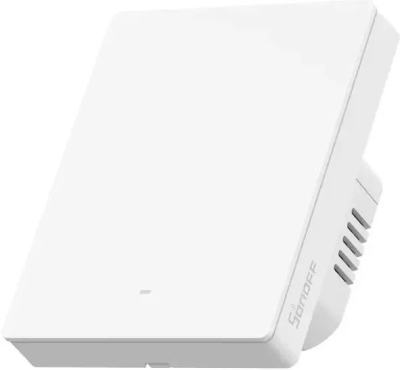 SONOFF SwitchMan Chytrý Nástěnný Vypínač M5 Matter, 1-tlačítko, 80 mm (EU typ)