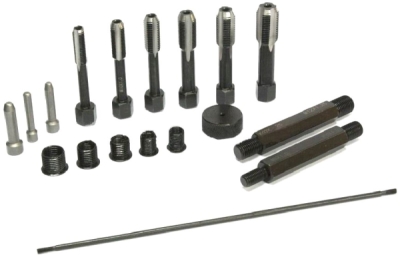 QUATROS Sada na opravu závitů žhavících svíček  M8x1/M10x1/M10x1.25/M12x1.25 33ks QS14140