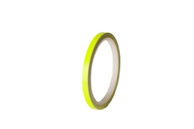 Linka na ráfek PUIG 2568G fluorescentní žlutá 7mm x 6m (bez aplikátoru)