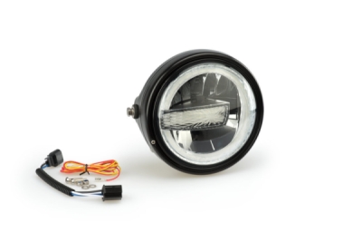 Maska se světlem PUIG LUMEN R LED 20818N černý