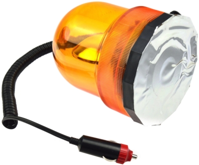 Výstražný maják, světlo oranžové 12V GEKO G01831