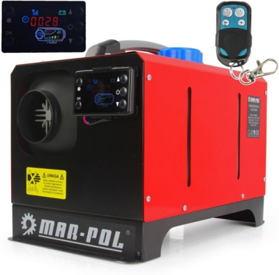 Naftové nezávislé topení 8kW, 230V/12V MAR-POL