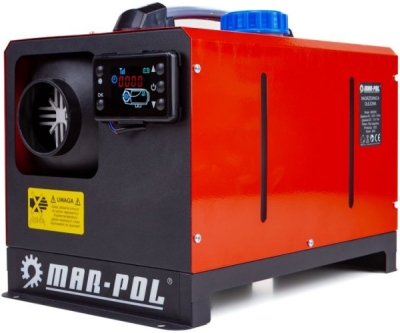 Naftové nezávislé topení 8kW, 230V/12V MAR-POL
