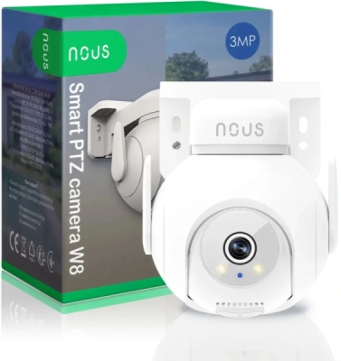 Nous W8 WiFi Smart PTZ Venkovní IP Kamera 3MP Tuya