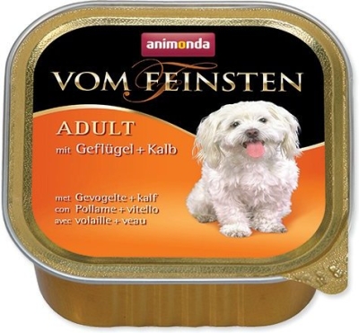Paštika Animonda Vom Feinstein Adult drůbež a telecí 150g