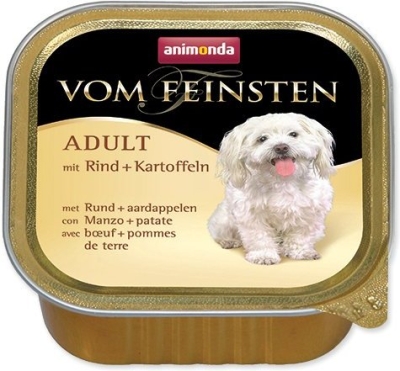 Paštika Animonda Vom Feinstein Adult hovězí s bramborami 150g