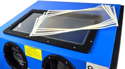 Pískovací box, pískovačka, objem 220 litrů, s příslušenstvím GEKO G02022