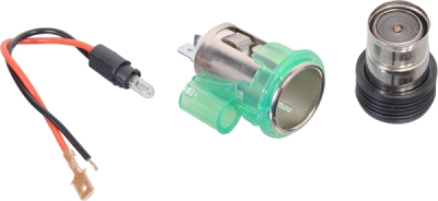 Compass zapalovač 12v s osvitem euro