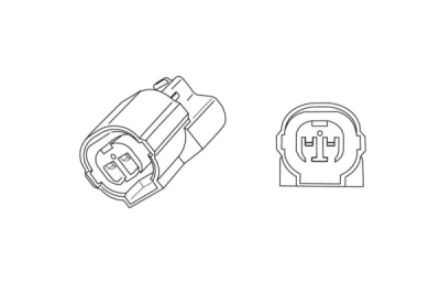 Connector leads PUIG MODELS KAWASAKI 3703N černý