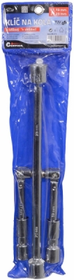 Klíč na kola 17-19/21-23 mm TÜV, GS Compass skládací
