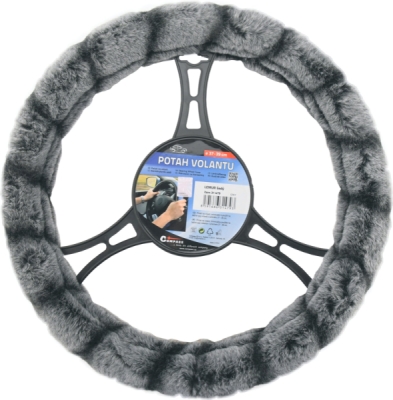 Potah volantu LEMUR šedý Compass