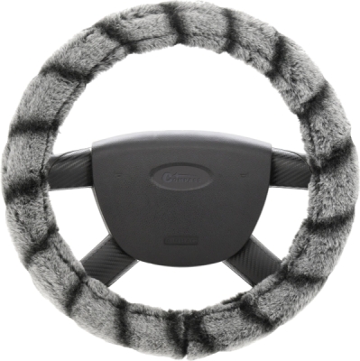 Potah volantu LEMUR šedý Compass