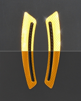Compass chránič dveří samolepící SWORD žlutý 2ks