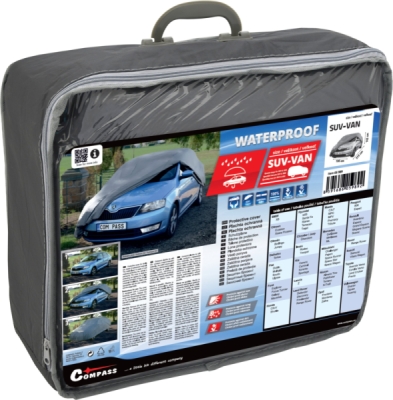 Compass ochranná plachta FULL SUV-VAN 515×195×142 cm, 100% voděodolná, univerzální